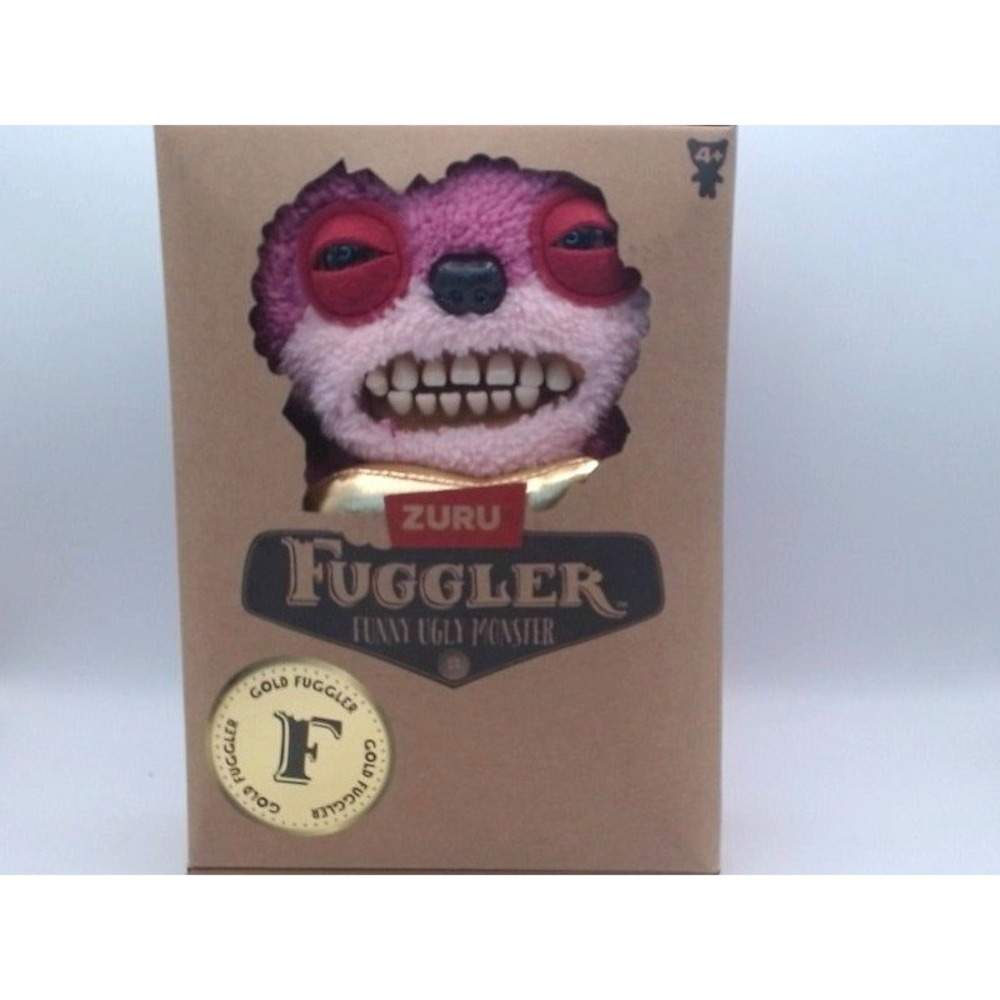 Plush Toy Fuggler Gold Fuggs By Zuru Funny Ugly Monster, BRAND NEW IN BOX